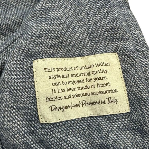 Khaki’s of Carmel Tan Window Pane Italian Wool Quilted Preppy Winter Jacket, 56/ - Picture 14 of 15